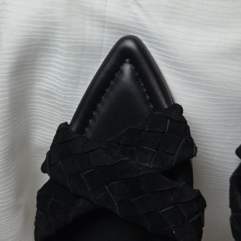 rag & bone Black Suede Women's Slip-On Shoes Sz 40 (Nw Ntg). - Picture 5 of 7